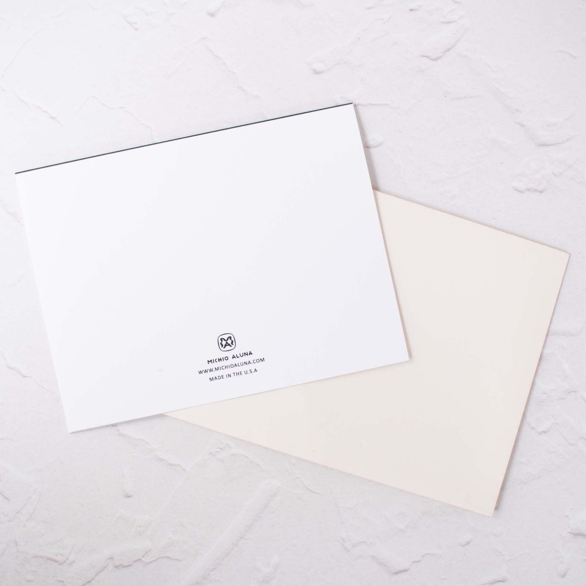 Thank You Card kisses
